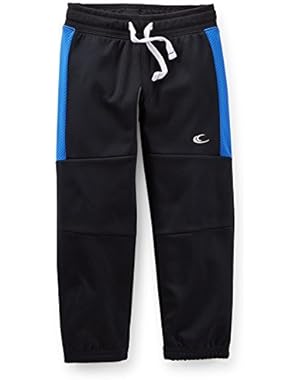 Baby Boys' Tricot Active Pants (18M, Black)