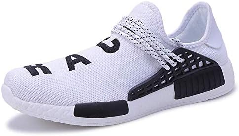 Lucky Exclusive Mens Womens Unisex Lightweight Fashion Sneakers Breathable Lace-up Athletic Sports Shoes Human Race Casual Running Shoes