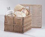 Vanilla Milk Bath Gift Set Rustic Cord Box Gel Lotion