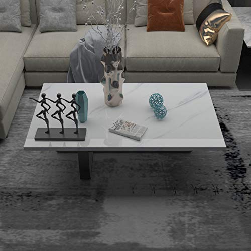 TOTIO Marble Wallpaper Marble Marble Smooth Gloss Thickened 40 cm x 9 m Self-Adhesive Paper for Countertop White Adhesive Film Waterproof Vinyl Wall Sticker Furniture Sticker