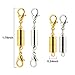 Frienda 14 Pieces Magnetic Lobster Clasp Magnetic Jewelry Clasps with Storage Bag for Jewelry Necklace Bracelet, Silver and Gold