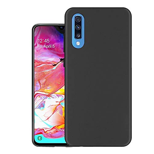 Hello Zone Soft Black Colour Back Case Cover For Samsung