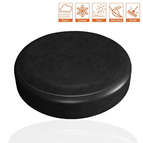 AmFor Spare Tire Cover, Universal Fit for Jeep, Trailer, RV, SUV, Truck and Many Vehicle, Wheel Diameter 25" - 27", Weatherproof Tire Protectors (Black)