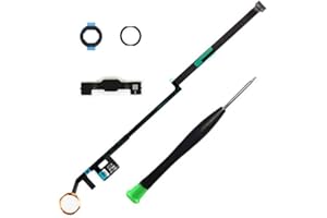 T Phael Rosegold Home Button Replacement for iPad 10.2" (2019-2021) 7th, 8th, 9th Gen (A2197 A2198 A2200 A2270 A2428 A2429 A2430) With Flex Cable Connector