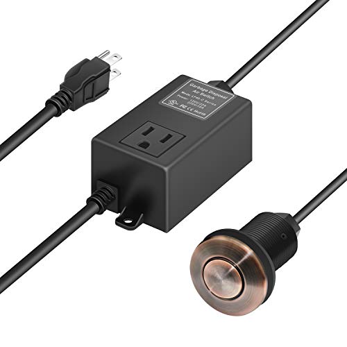 Garbage Disposal Air Switch Kit for SinkTop Waste Disposal with