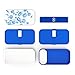 monbento - MB Original Porcelaine blue / white bento box - 2 tier leakproof lunch box for work/school lunch packing and meal prep - BPA free - Food grade safe food containers