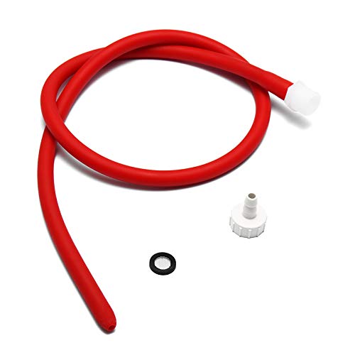 50/100/150cm Long Enema Tube Cleaner Douche Soft Silicone Latex Nozzle Cleaning Silicone Tube - 150cm