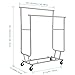 LANGRIA Double Rail Garment Rack (Medium)