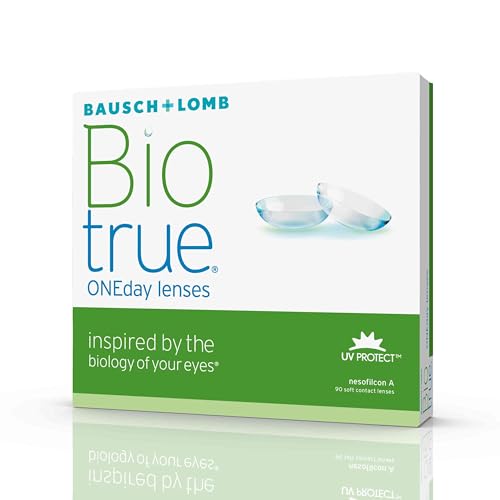 Biotrue ONEday BAUSCH + LOMB lentillas diarias esféricas, 90 unidades / 8.6 BC / 14.20 DIA / -00,25