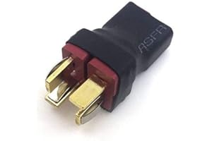 LAEGENDARY 1:10 Scale RC Cars Replacement Parts for Legend Truck: T-Plug 2 Batteries Connector – Part Number LG-DJ04