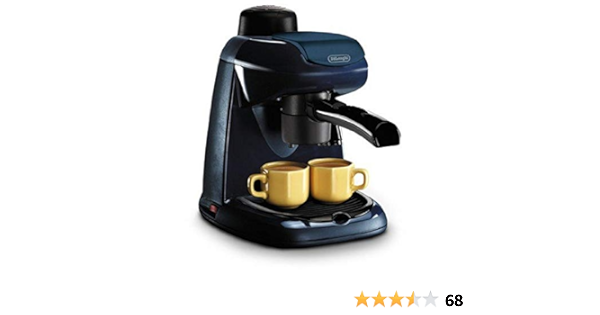 Amazon.com: Delonghi EC5 Máquina de café y café para capuchino de 4 tazas,  220 voltios (no para Estados Unidos) : Hogar y Cocina