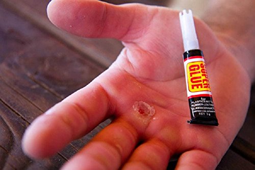 image for BEST PRODUCT 6 PACK SUPER GLUE EXTRA STRONG - BONDS - RUBBER, METAL, G