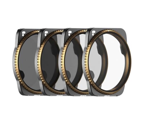 PolarPro - DJI Air 3 Vivid Collection (ND8/PL, ND16/PL, ND32/PL, ND64/PL) - Neutral Density Filter Set For DJI Air 3