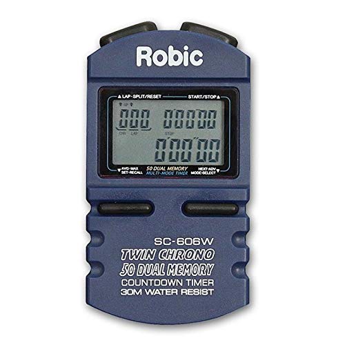 Longacre 52-22172 Robic SC 606W 50-Lap Stopwatch