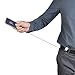 JUMI Badge Holder (Holds 2 Cards) ID Card Name 3x4 Inchs Vertical Hard Plastic Heavy Duty Transparent Polycarbonate 2 Pack