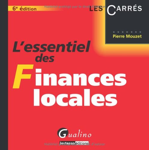 L' essentiel des finances locales