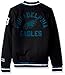 ICER Brands NFL Men's Full Zip Fleece Vintage Letterman Varsity Jacket, Team Color