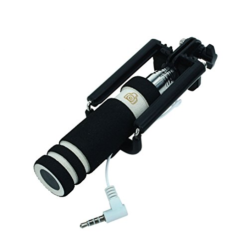 Wensltd Tripod Monopod Extendable Handheld Fold Self-portrait Stick (Black) - Thumbnail 3