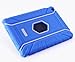 Honeycase Extreme-Duty Military Transformer Hybrid Shockproof & Drop Resistance Anti-slip Soft Silicone Case Cover for iPad Mini (Blue)