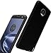 Moto Z Force Case, Aeska Ultra [Slim Thin] Flexible TPU Gel Rubber Soft Skin Silicone Protective Case Cover for Motorola Moto Z Force Droid (Black)