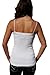 NIKIBIKI Women Seamless Premium Classic Camisole, Made in U.S.A, One Size (3 Pack: Black+White+Stone)