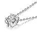 QIANSE AAA Cubic Zirconia Gemstone Women's Wedding Jewelry Set Fashion Earrings Pendant Necklace Tennis Bracelet Sets (Necklace and earrings set)