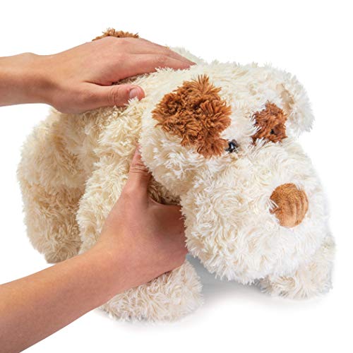 Prextex Plush Dog Toys Stuffed Animal with 3 Dogs Baby Stuffed Animals