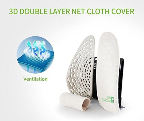 Emperor of Gadgets® Patented Posture Back Support for Desk Chairs - Ergonomic Low Pressure Lumbar Back Support for All Types of Office Chairs