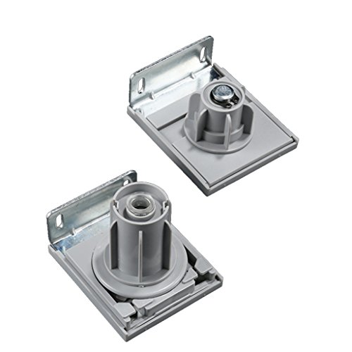 Dolity 38mm Window Treatments Roller Blinds Shades Clutch Bracket DIY Hardware Kits - Gray - Thumbnail 7