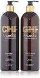 CHI Argan Oil Shampoo 25oz & Argan Oil Conditioner 25oz Kit(Pack of 2)