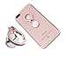 MAXIMEST Phone Ring Finger Holder, Stand, Mirror 360 Rotation Grip and Kickstand Accessory, Compatible with All Smartphones, iPhone, Samsung Galaxy S, Note, Z Fold, Flip, Tablets, iPad (Rose Gold)