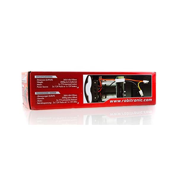 Robitronic R06010 - Starterbox für Buggy und Truggy 1/8, Ferngesteuerte Modelle und Zubehör, rot – Bild 8