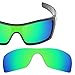 Revant Replacement Lenses for Oakley Batwolf, Polarized, Emerald Green MirrorShield