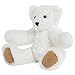 Vermont Teddy Bear Soft Cuddly Bear Stuffed Animals & Teddy, White, 15