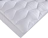 puredown Down Alternative 100% Cotton 500 Thread Count Mattress Pad