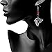 Siskiyou Sports NFL Siskiyou Sports Womens Atlanta Falcons Fan Bead Dangle Earrings One Size, black