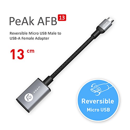 Reversible micro usb male to usb a female adapter / con…
