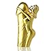 Padgene Singe Windproof Lady Cock 3D Penis Metal Refillable Butane Gas Jet Cigar Flame Lighter Gift Windproof Cigarette Lighter