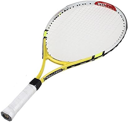 Tennis Racquet Raquette Training Racket With Carry Bag Suitable For Tennis Initial Training,exercises And Match. (yellow)