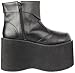 Funtasma by Pleaser Men's Halloween Monster-02,Black Polyurethane,M (US Men's 10-11 M)