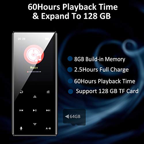 1 MP3+Player+Bluetooth+Expandable+H29+Black