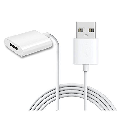 Apple Pencil Charger, KeyEntre Apple Pencil Charging Adapter Recharger Cable for iPad Pro 9.7, 12.9 inch Accessories, 100cm