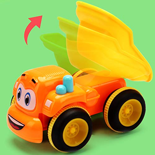 Toys for a 2 Year Old Boy 3 Friction Powered Trucks for 2+ Year Old