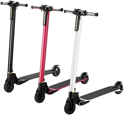2016 new folding 5 inch carbon fiber electric scooter (red)