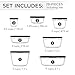 Rubbermaid Premier Easy Find Lids Meal Prep and Food Storage Containers, Set of 14 (28 Pieces Total), Grey |BPA-Free & Stain Resistant