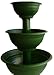 Sana Enterprises Three Tier Plant Stand, Progressively Sized Planters or Flower Pots, Green