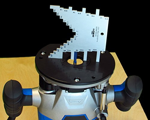2 in 1 Step Depth Gauge for Router and Table Saw