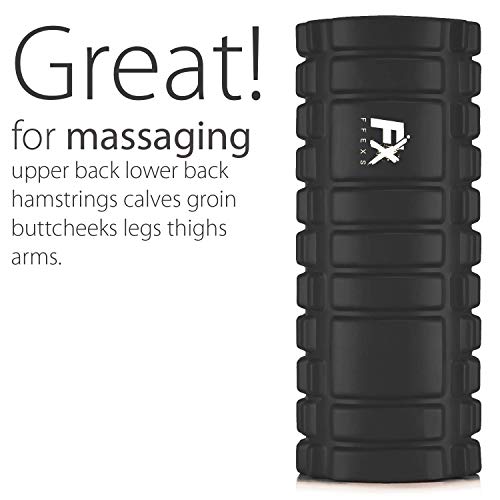 Foam-Roller-Rodillo-de-Espuma-para-Terapia-de-Masaje–para-Masajes-Muscular-Fitness-Pilates-Yoga-La-Mejor-Herramienta-para-Deportivo-Tejido-Profundo-Liberacin-Miofascial-y-Alivio-de-Dolores