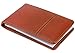 Small Pocket PU Leather Business Notebook Lined Memo Pad Holder Jotter Book Steno Notepad 3.5-Inch X 5.5-Inch Note Pad, Refillable, 8 Digital Calculator, Pen Holder Loop, Metal Ball Point Pen
