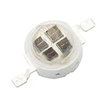 Chanzon 5 pcs High Power Led Chip 5W Infrared (IR 940nm / Input 1200mA / DC 1.2-1.4V / 5 Watt) SMD COB Light Emitter Diode Components 5 W Night Vision Bulb Lamp Beads for DIY Lighting/CCTV Cameras